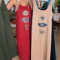 Kresha | Damen Handgelenkkleid mit Rundhalsausschnitt