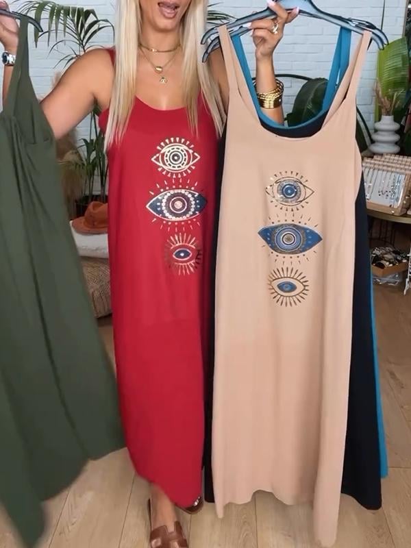 Kresha | Damen Handgelenkkleid mit Rundhalsausschnitt