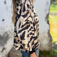 Zdenka | Damen-Bomberjacke mit Print