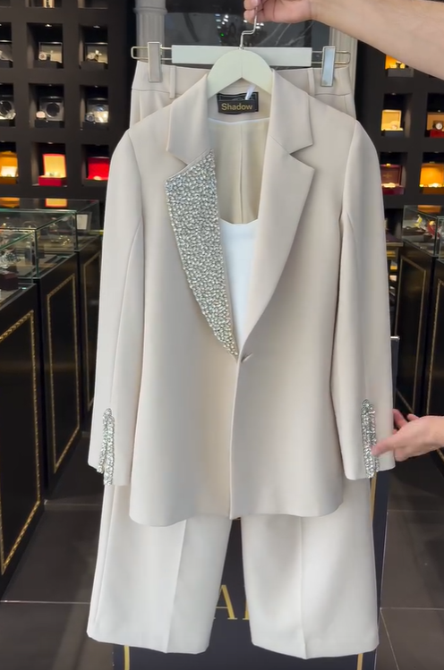 Sydney | Klassischer Hosenanzug für Damen, modern & edel