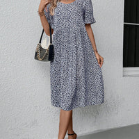 Janet | modisches geblümtes Midikleid für besondere Anlässe