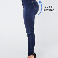 Violetta™ – High-Waist Jeans mit Doppelknopfleiste