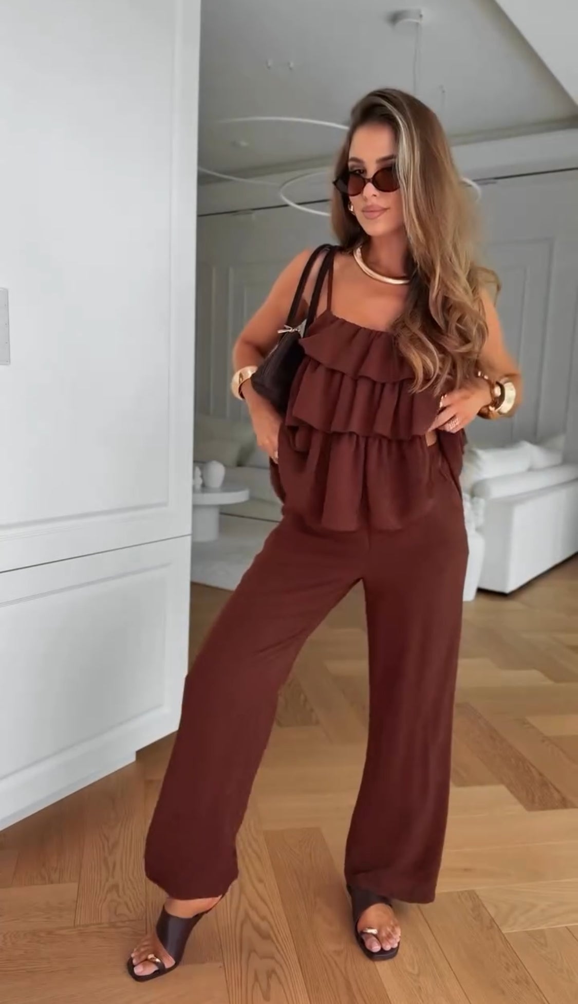 Avery | Baumwoll-Leinen-Set für Frauen