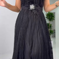 Alianna | stilvolles Chiffonkleid für Damen