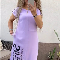 Xyla | modisches Kleid mit Details an den Taschen