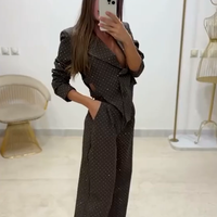 Isabella | Modisches Damen-Set mit Strass-Details und Hose