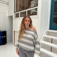 Hannah | Gestreifter Pullover