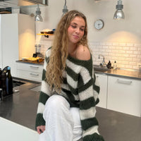 Hannah | Gestreifter Pullover