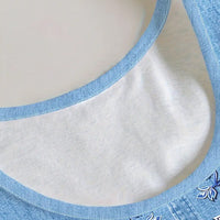 Lauren | zeitloses ärmelloses Kleid aus Kunstdenim für entspannte Tage