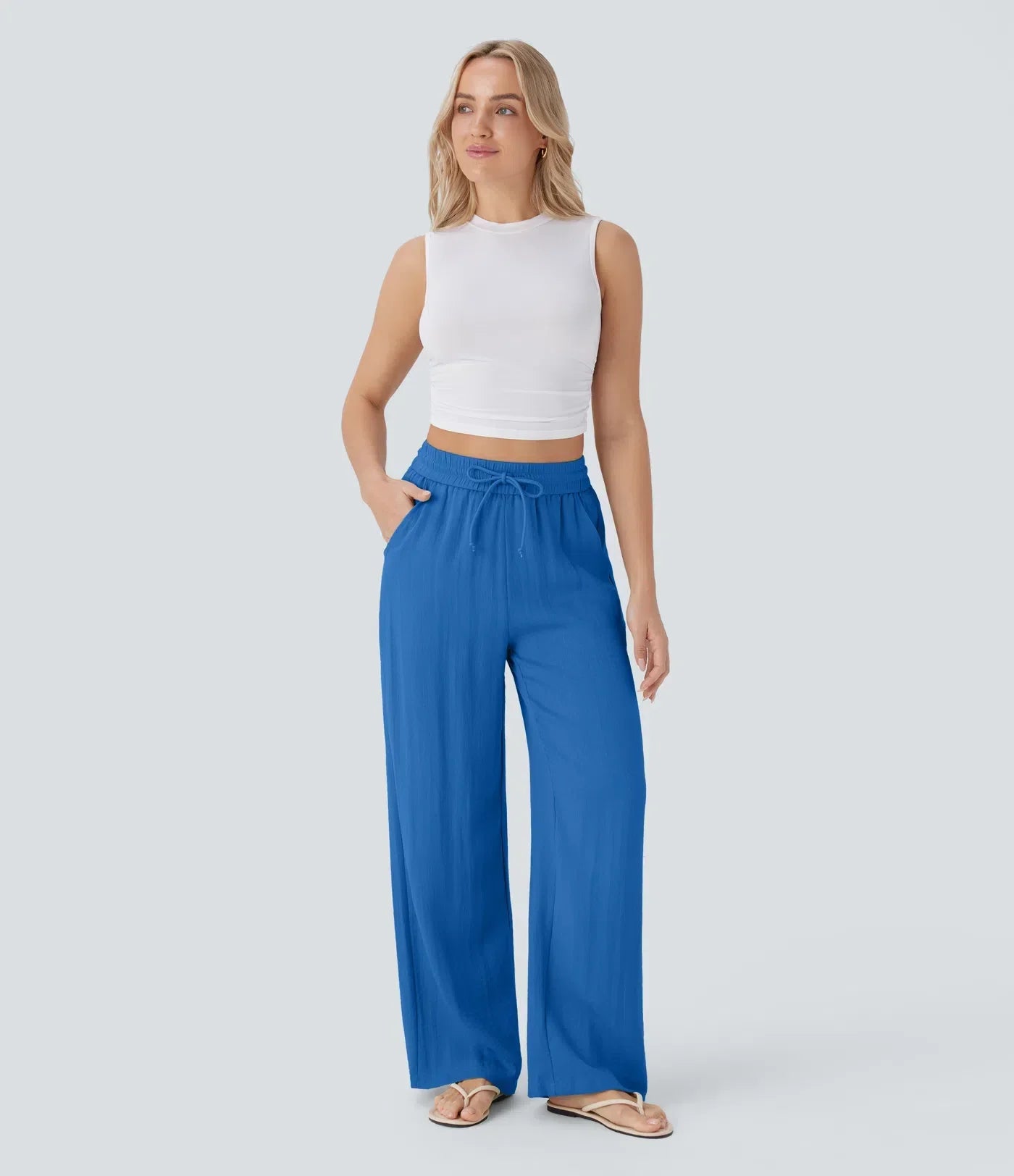 Lissa | Luftige Leinenhose mit elegantem Schnitt