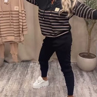 Bivia | Zweiteiliges Sport-Set mit Streifen