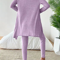 Chloe | Stilvolles 3-teiliges Set aus geripptem Strick