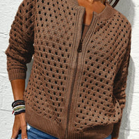 Lux | Schlichte Damenjacke mit Reißverschluss