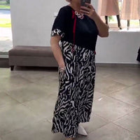 Lorrien | Trendiges Patchwork-Kleid für den casual Style