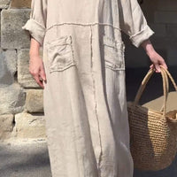 Yancy | Übergroßes Boho-Patchwork-Kleid