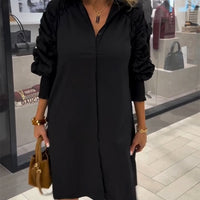 Clementine | Damen-Hemdblusenkleid mit Kragen, elegant & modern