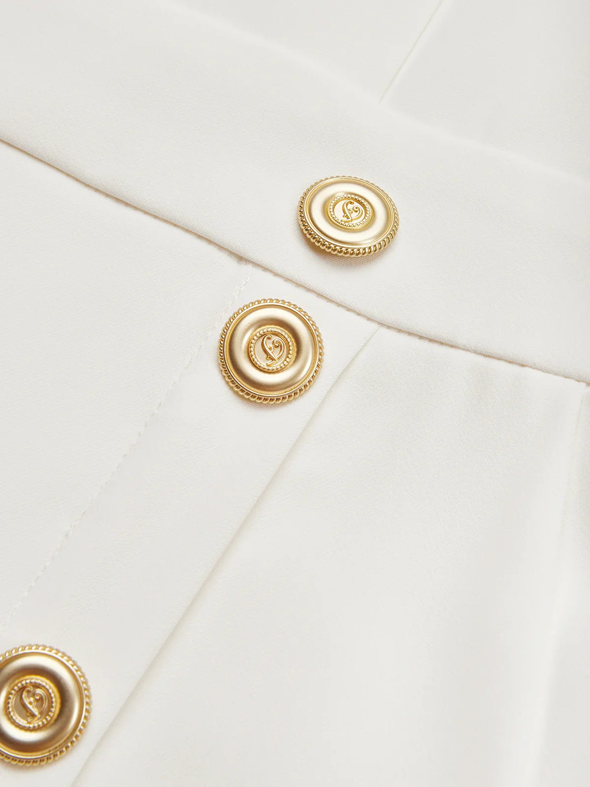 Nice | Einfarbiges Midikleid mit Knopfleiste