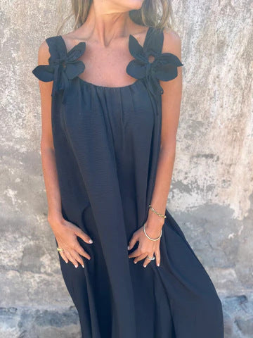 Lea | Romantisches Kleid mit floralen Details