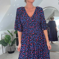 Avery™ | Leichtes Rüschenkleid im Vintage-Look