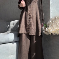 Annika | hochwertiges 2-teiliges Bettwäscheset aus Leinen