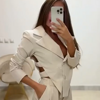 Isabella | Modisches Damen-Set mit Strass-Details und Hose