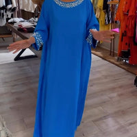 Leni | edles Damenkleid mit Perlenbesatz