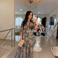 Bethany | luftiges Sommerkleid in Midi-Länge