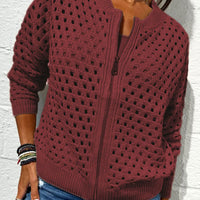 Lux | Schlichte Damenjacke mit Reißverschluss