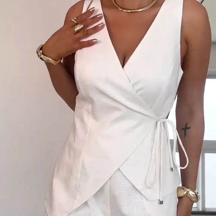 Amalia™ | Modischer ärmelloser Anzug für Damen