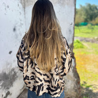 Zdenka | Damen-Bomberjacke mit Print