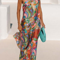 Daya | Maxi-Satinkleid