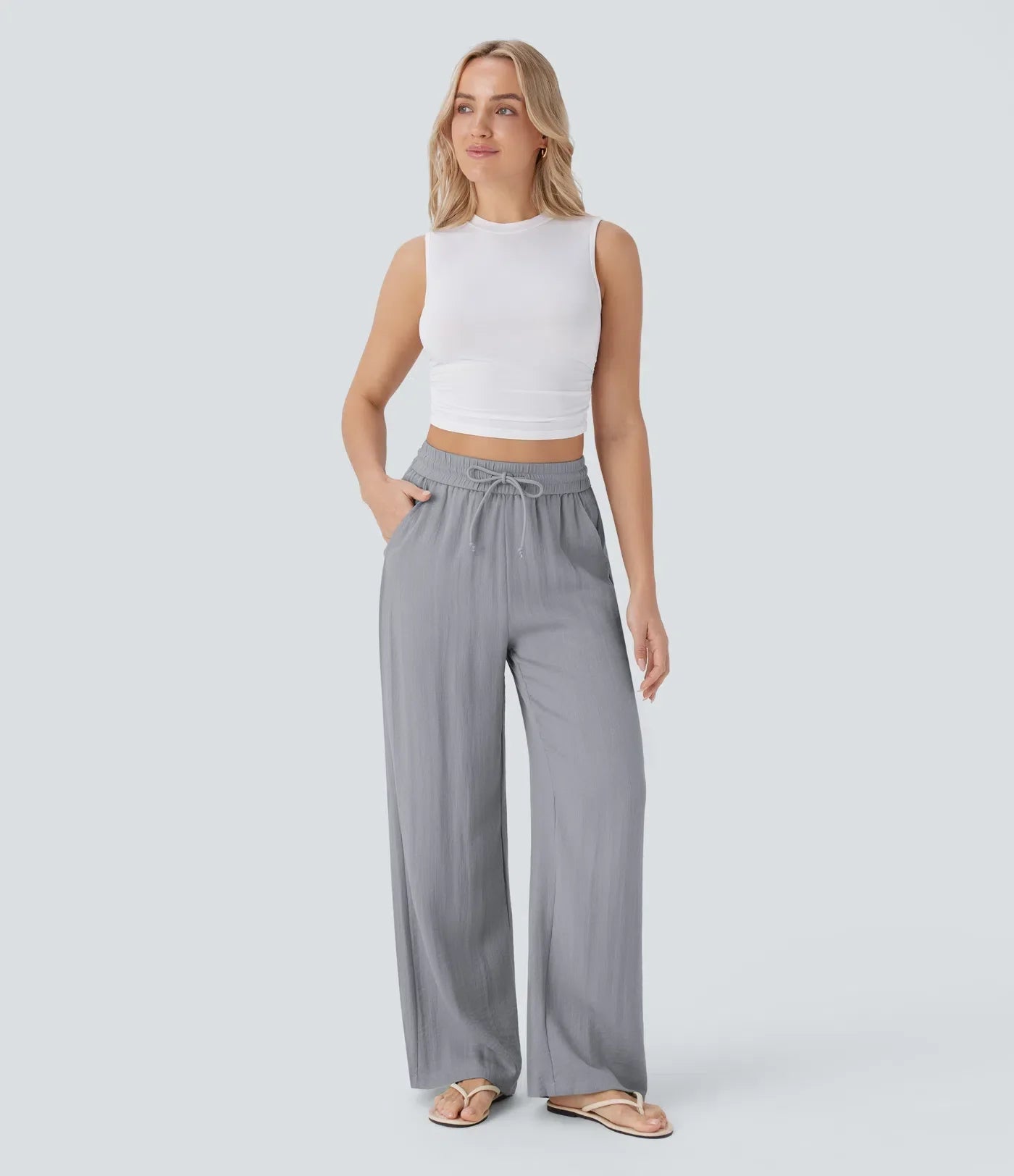 Lissa | Luftige Leinenhose mit elegantem Schnitt