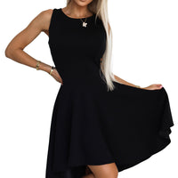 Aveline™ | Stilvolles Kleid mit raffiniertem längerem Rücken