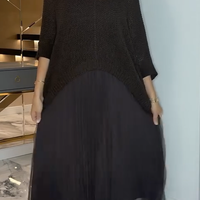 Shalyn | Set aus Mesh-Jumpsuit und Top