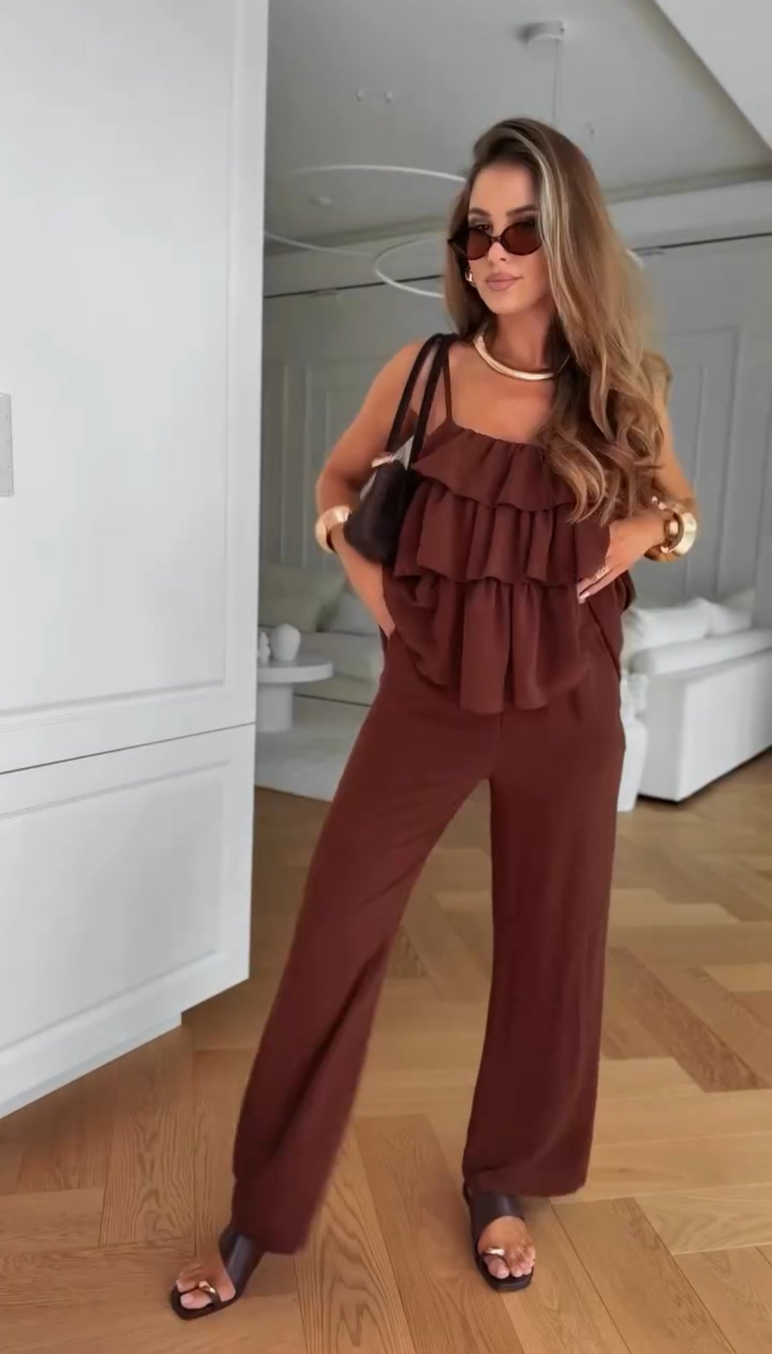 Avery | Baumwoll-Leinen-Set für Frauen