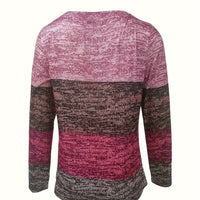 Jacquilen | Elegantes T-Shirt mit Stehkragen