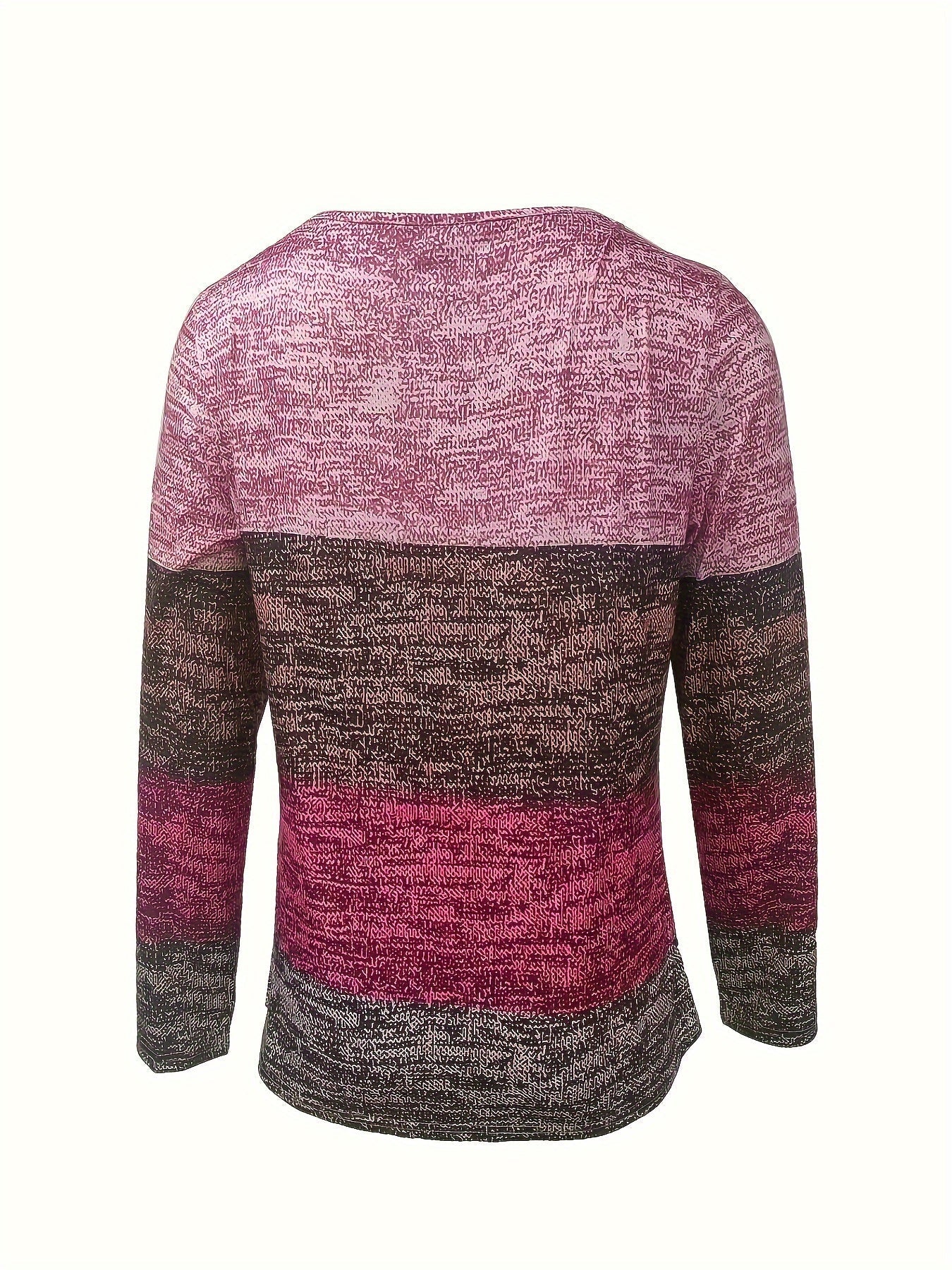 Jacquilen | Elegantes T-Shirt mit Stehkragen