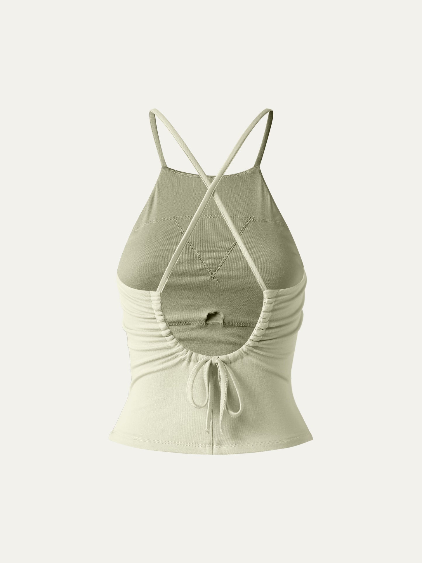 Etta | modisches Crop Top ohne Träger mit Bindebändern