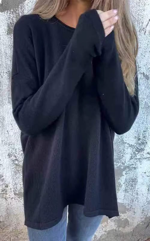 Gia™ | Bequemer Langärmeliger Pullover für Alltag und Freizeit