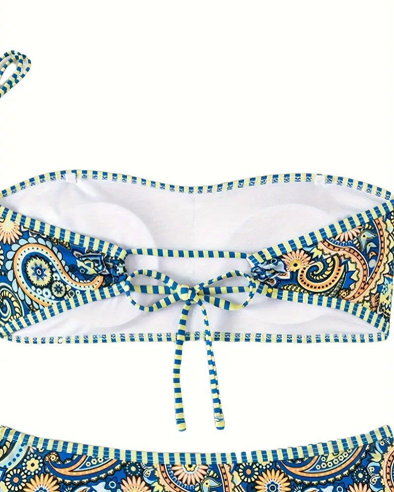 Brit | Zweiteiliger Badeanzug im Ethno-Stil