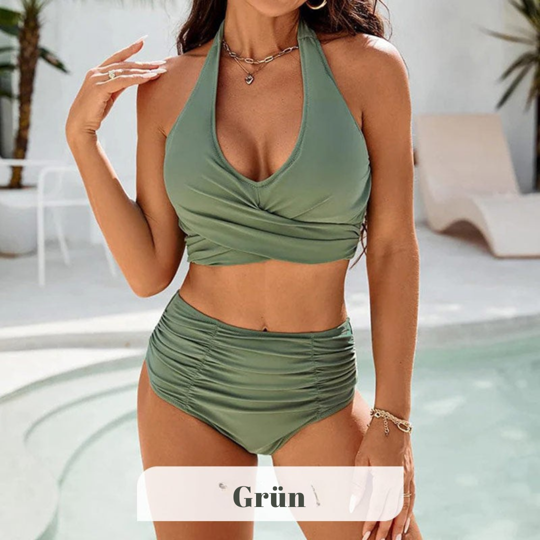 Jennis | Belly Control Hochtaille Bikini-Set