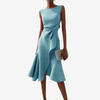 Jakarine | Asymmetrisches Midikleid