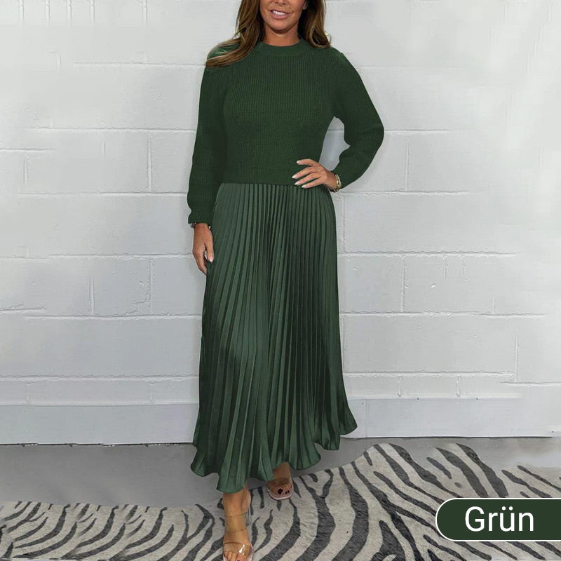 Orlena | Luftiges Plisseekleid