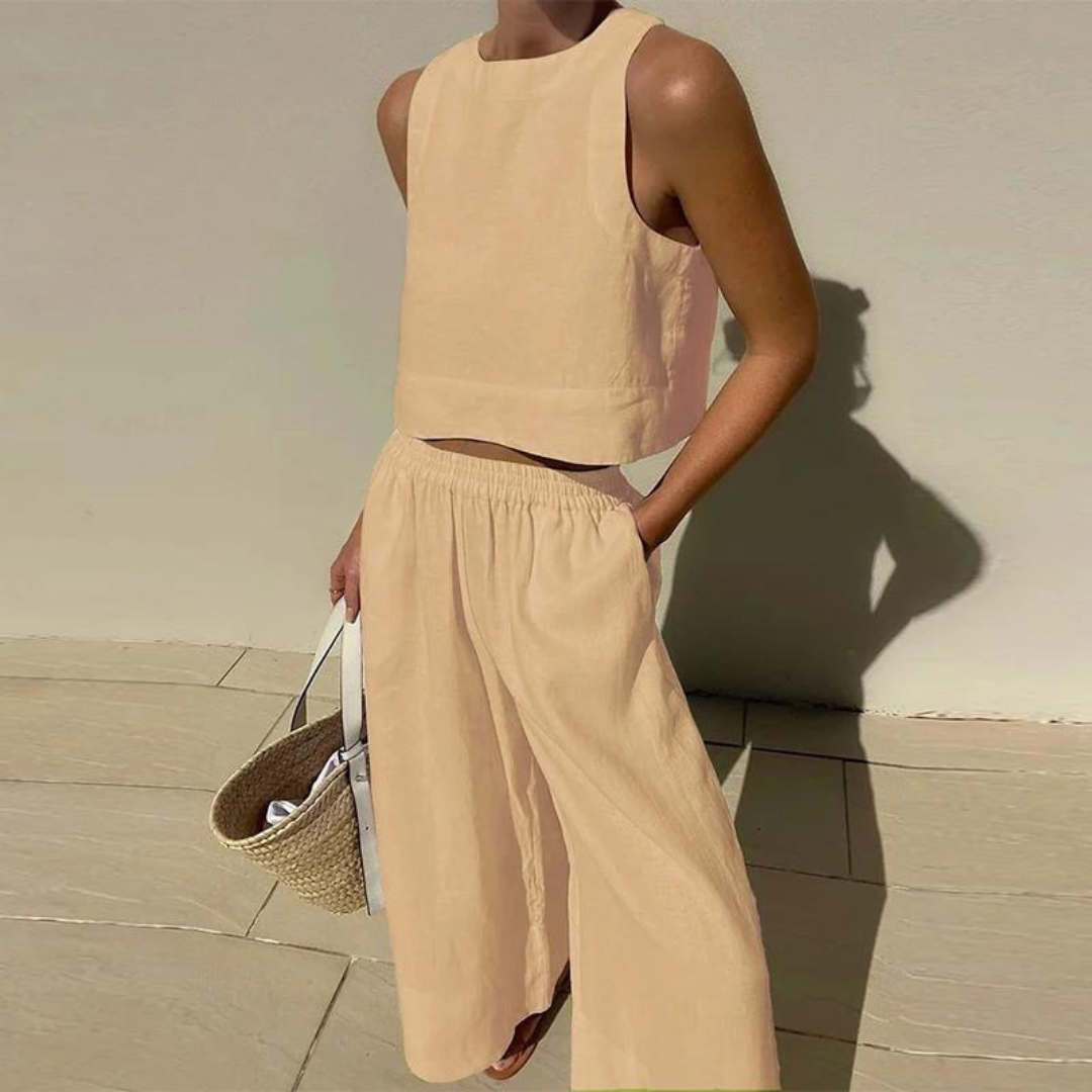 Clorrete | Feminines Set aus Top und Hose