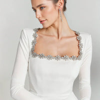 Marceline | Samt-Minikleid für Damen, chic & zeitlos