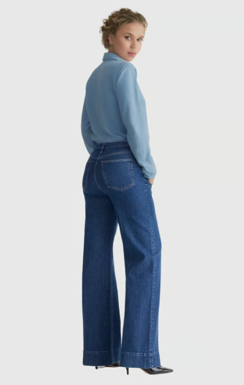 Queen | Weites Bein Denim