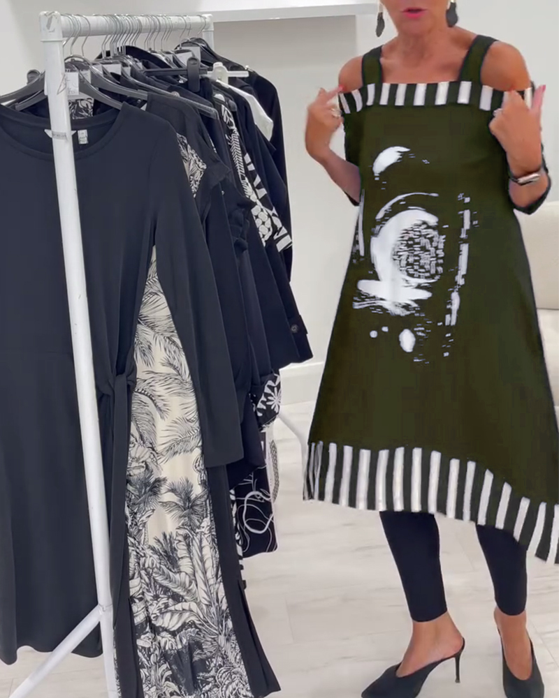 Ayra | elegantes Off-Shoulder Kleid mit asymmetrischem Design