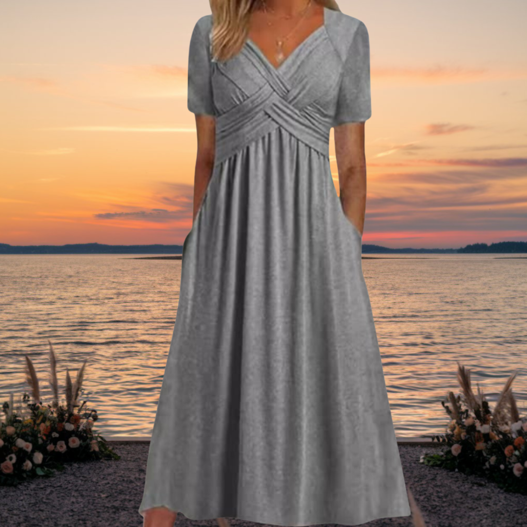 Selina | Zeitloses Kleid mit edlem Schnitt