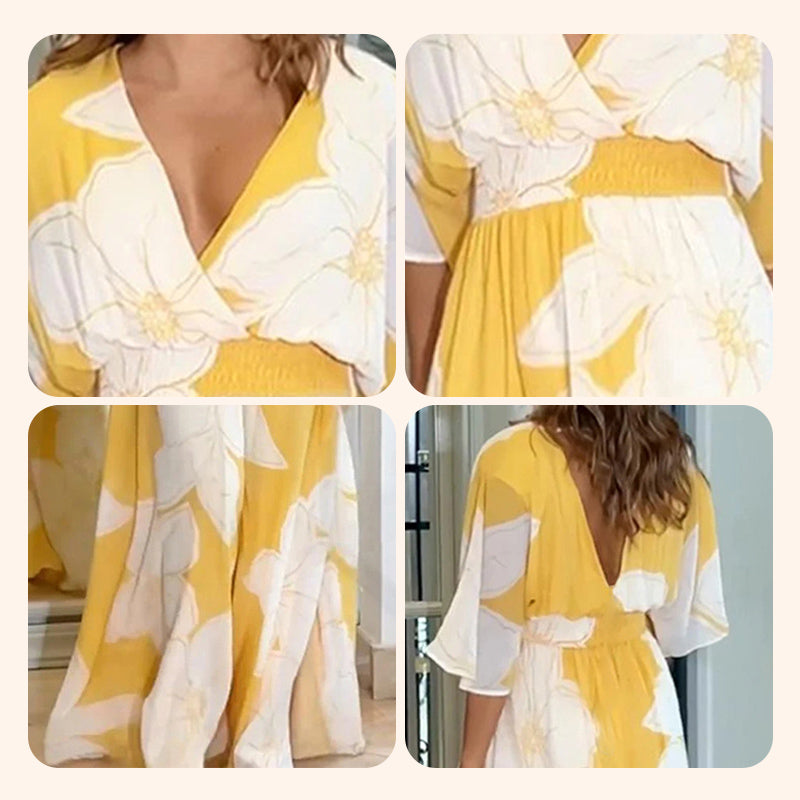 Ophel | Fließendes Sommerkleid mit Blumenmuster