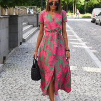 Vaniza | Elegantes Kleid mit Blütenmuster